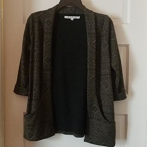 American Rag Half Sleeve Blazer/Top Small